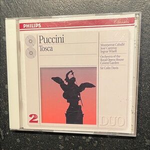 "Tosca," by Puccini, 1993 2-CD Set